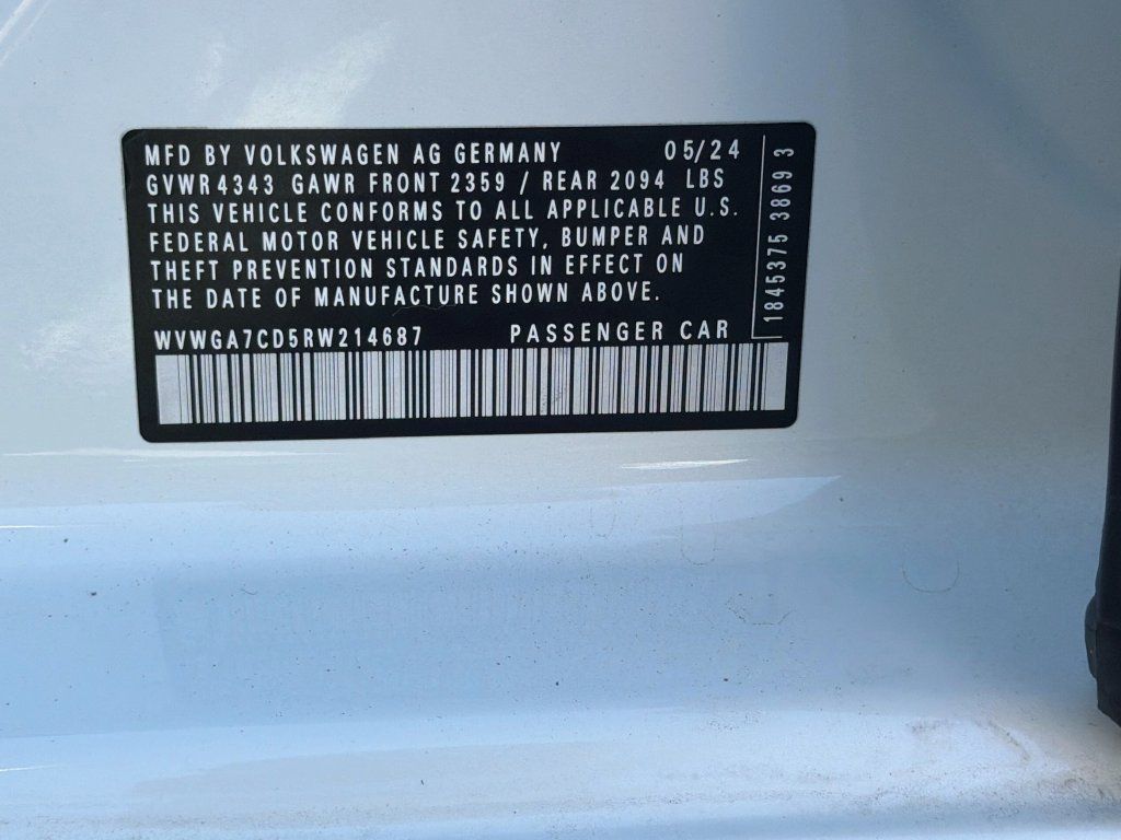 Used 2024 Volkswagen GTI S FWD image 37