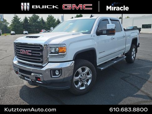 Used 2019 GMC Sierra 2500 SLT w/ Duramax Plus Package AWD/4WD image 1