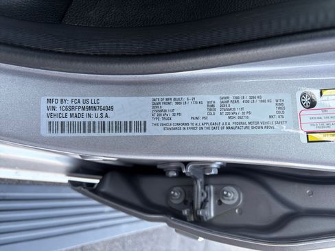 Used 2021 RAM 1500 Limited AWD/4WD image 25