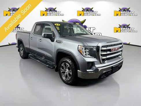 Used 2021 GMC Sierra 1500 SLE w/ X31 Off-Road Package AWD/4WD image 3