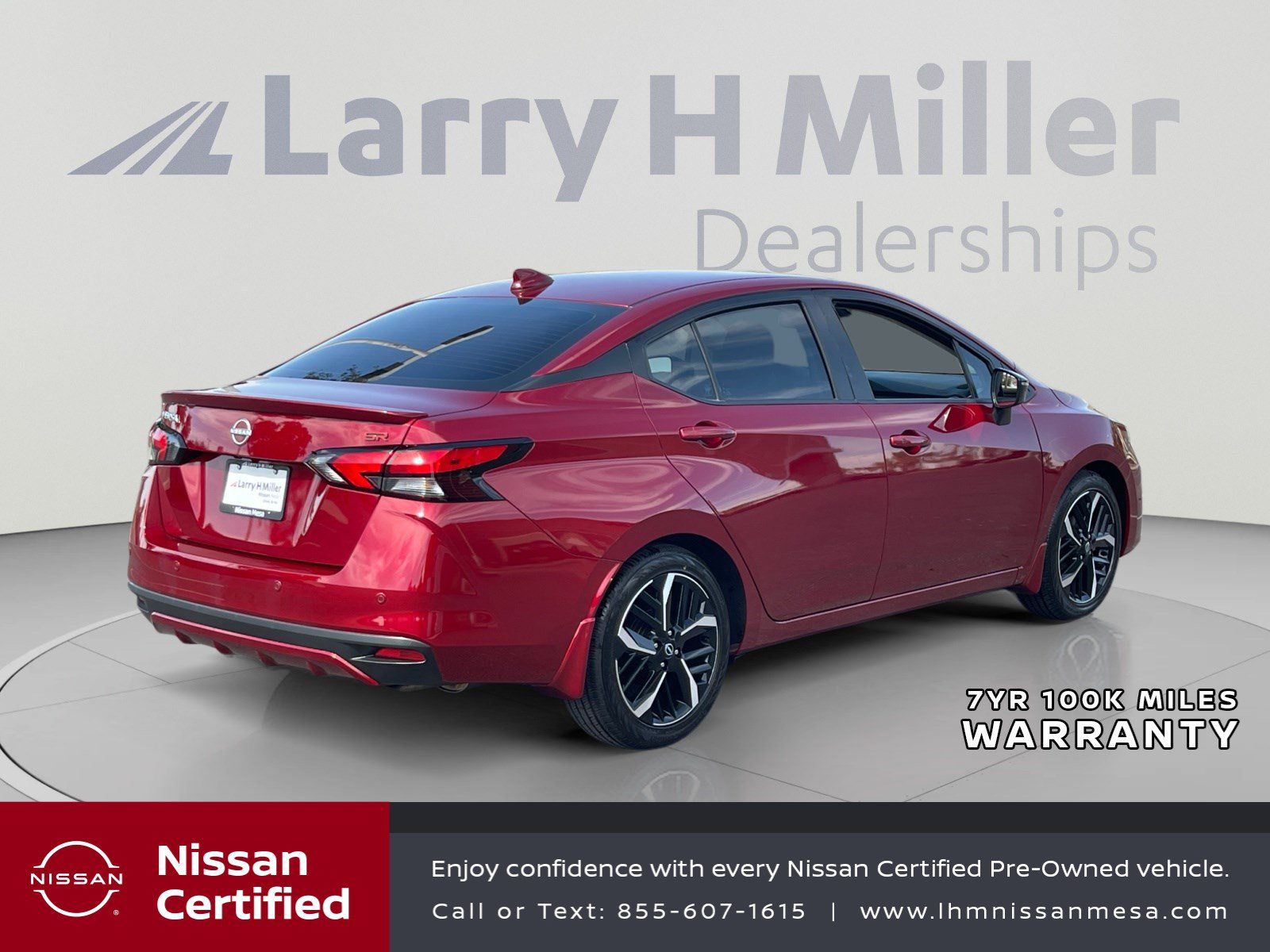 Certified 2025 Nissan Versa SR w/ Trunk Package FWD image 5