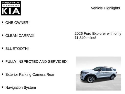 Used 2026 Ford Explorer Active AWD/4WD image 7