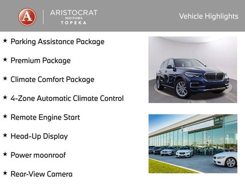 Used 2022 BMW X5 xDrive40i w/ Premium Package image 2