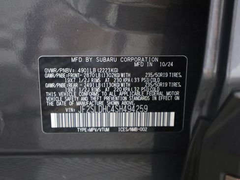 Used 2025 Subaru Forester Sport w/ Popular Package #1 AWD/4WD image 53