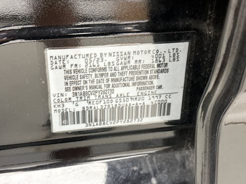 Used 2023 Nissan Sentra SV w/ All-Weather Package FWD image 11