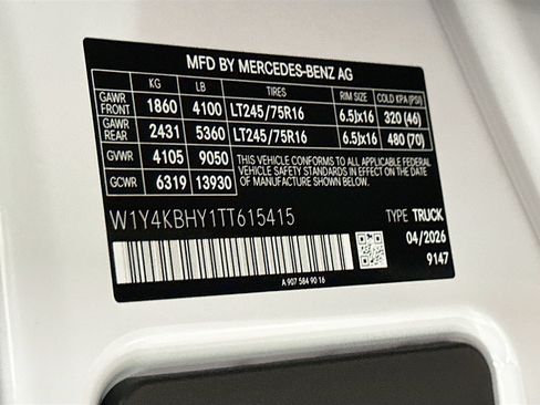 Used 2026 Mercedes-Benz Sprinter 2500 image 29
