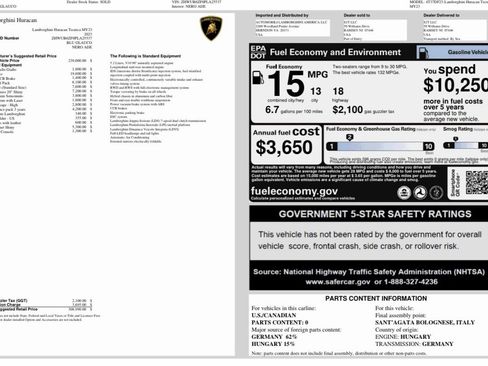 Used 2023 Lamborghini Huracan Tecnica image 36