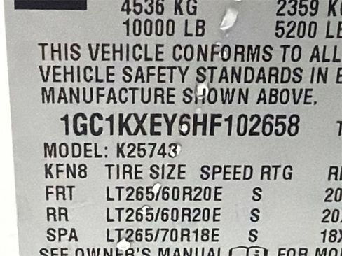 Used 2017 Chevrolet Silverado 2500 High Country w/ Duramax Plus Package image 32