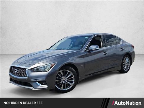 Used 2019 INFINITI Q50 Luxe RWD image 1