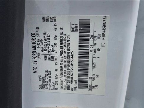 Used 2021 Ford Transit Connect XL FWD image 15