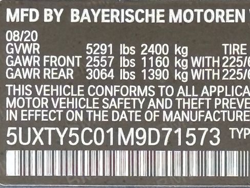 Used 2021 BMW X3 xDrive30i w/ Convenience Package AWD/4WD image 50