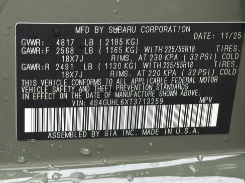 New 2026 Subaru Crosstrek 2.5i Limited w/ Crosstrek Mirror Package image 27