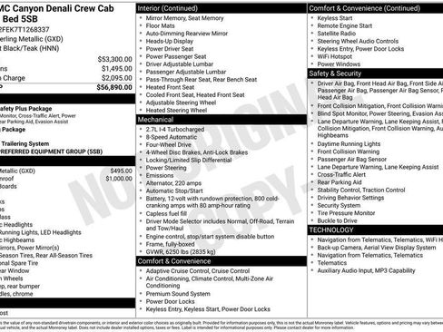 New 2026 GMC Canyon Denali AWD/4WD image 26
