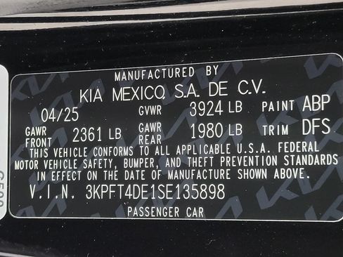 Used 2025 Kia K4 FWD image 50