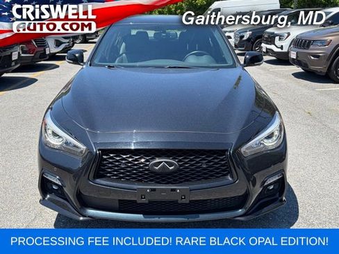 Used 2023 INFINITI Q50 Red Sport 400 w/ Black Opal Edition AWD/4WD image 9
