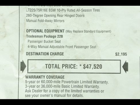 New 2026 RAM ProMaster 1500 image 23