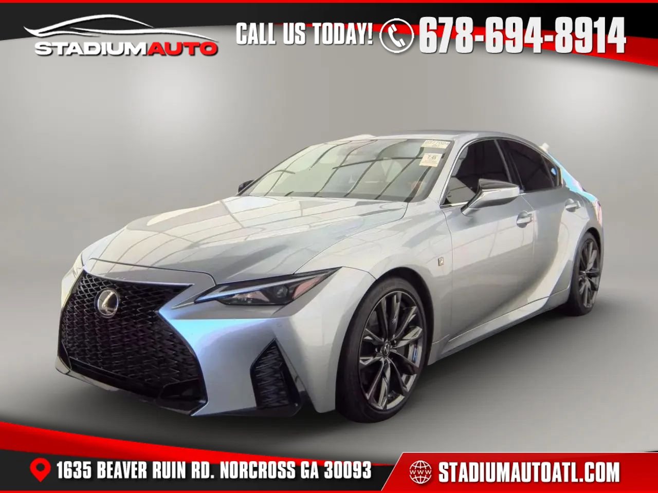 Used 2021 Lexus IS 350 F Sport w/ Accessory Package RWD image 1
