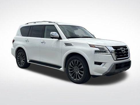 Used 2023 Nissan Armada Platinum w/ Captain's Chairs Package AWD/4WD image 9