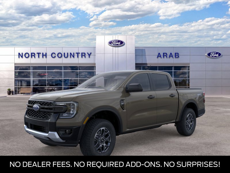 New 2026 Ford Ranger XLT w/ Trailer Tow Package AWD/4WD 360° Tour