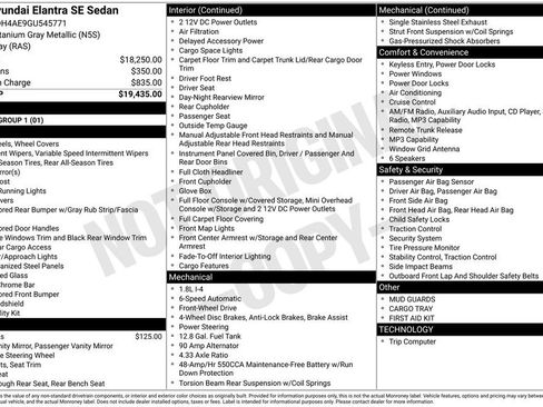 Used 2016 Hyundai Elantra SE image 9