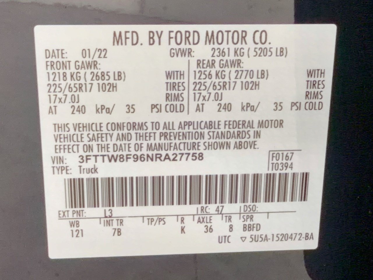 Used 2022 Ford Maverick XLT w/ Equipment Group 300A Standard AWD/4WD image 32