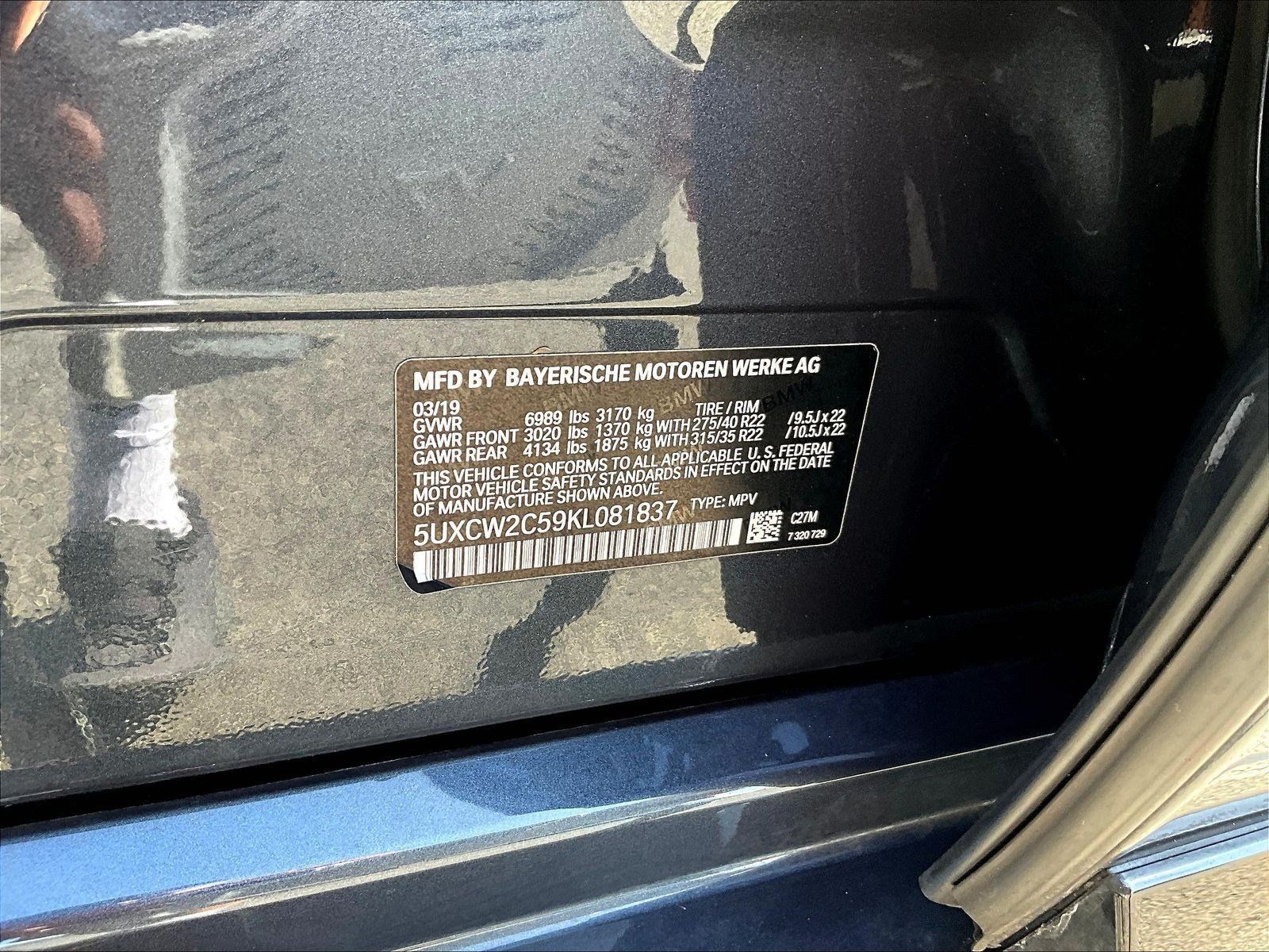 Used 2019 BMW X7 xDrive40i w/ Premium Package AWD/4WD image 19