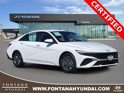 Certified 2025 Hyundai Elantra Blue