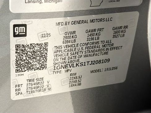 New 2026 Chevrolet Traverse RS image 30