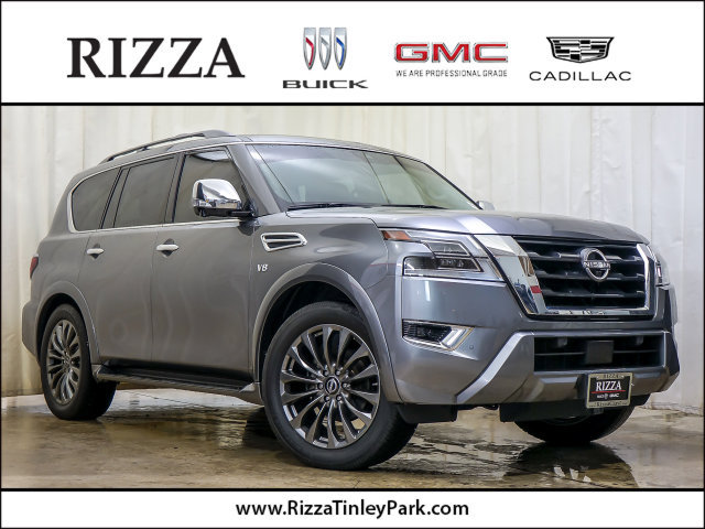 Used 2021 Nissan Armada Platinum w/ Captain's Chairs Package AWD/4WD image 1