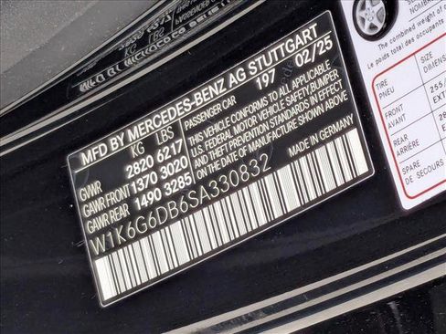 New 2025 Mercedes-Benz S 500 4MATIC image 19