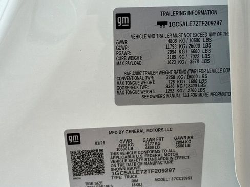 New 2026 Chevrolet Silverado 2500 W/T image 26