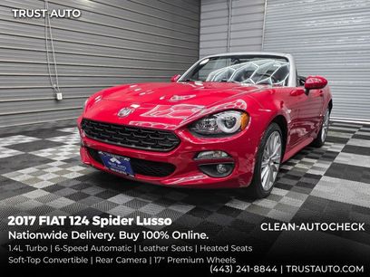 Used 2017 FIAT 124 Spider Lusso