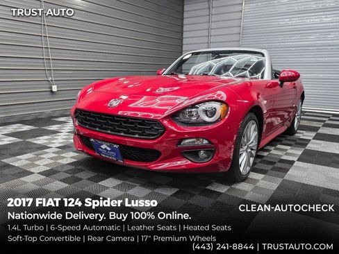 Used 2017 FIAT 124 Spider Lusso RWD image 1