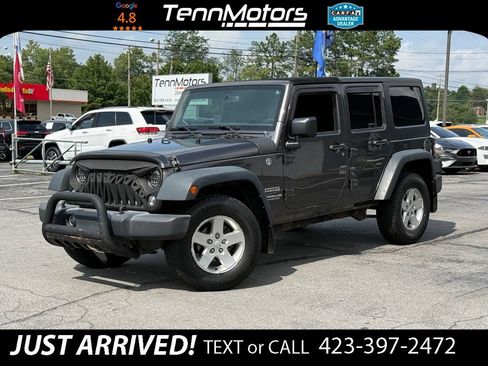 Used 2016 Jeep Wrangler Unlimited Sport w/ Quick Order Package 24S AWD/4WD image 1