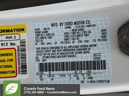 New 2025 Ford Bronco Sport Outer Banks w/ Outer Banks Tech Package+ AWD/4WD image 36