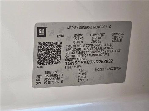Used 2019 Chevrolet Tahoe LT RWD image 25