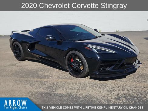 Used 2020 Chevrolet Corvette Stingray Premium Conv w/ 3LT Preferred Equipment Group RWD image 1