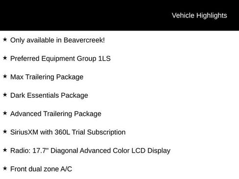 New 2026 Chevrolet Tahoe LS w/ LPO, Dark Essentials Package AWD/4WD image 3