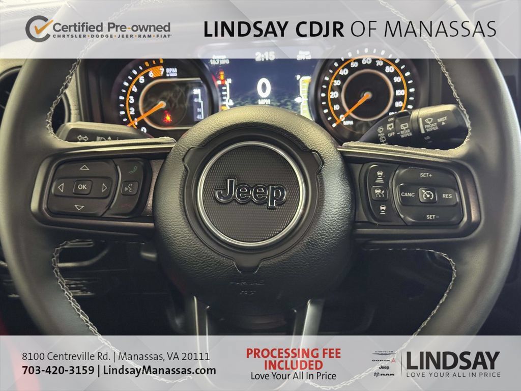 Used 2025 Jeep Wrangler Unlimited Sport AWD/4WD image 24