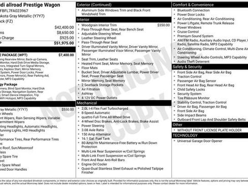 Used 2015 Audi A4 Prestige w/ Prestige Package image 10