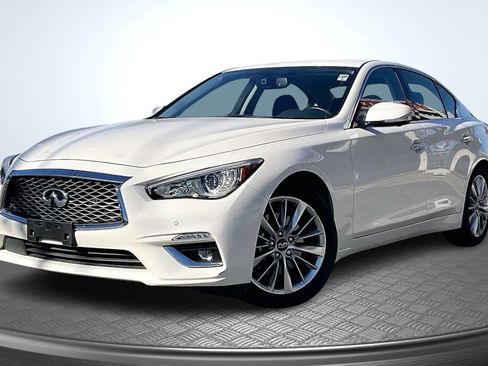 Used 2021 INFINITI Q50 Luxe w/ Cargo Package image 12