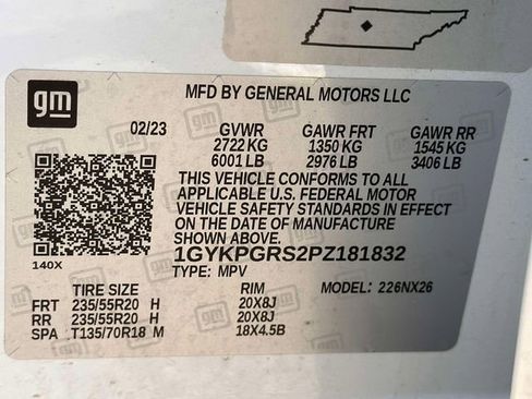 Used 2023 Cadillac XT6 Sport w/ Technology Package AWD/4WD image 39