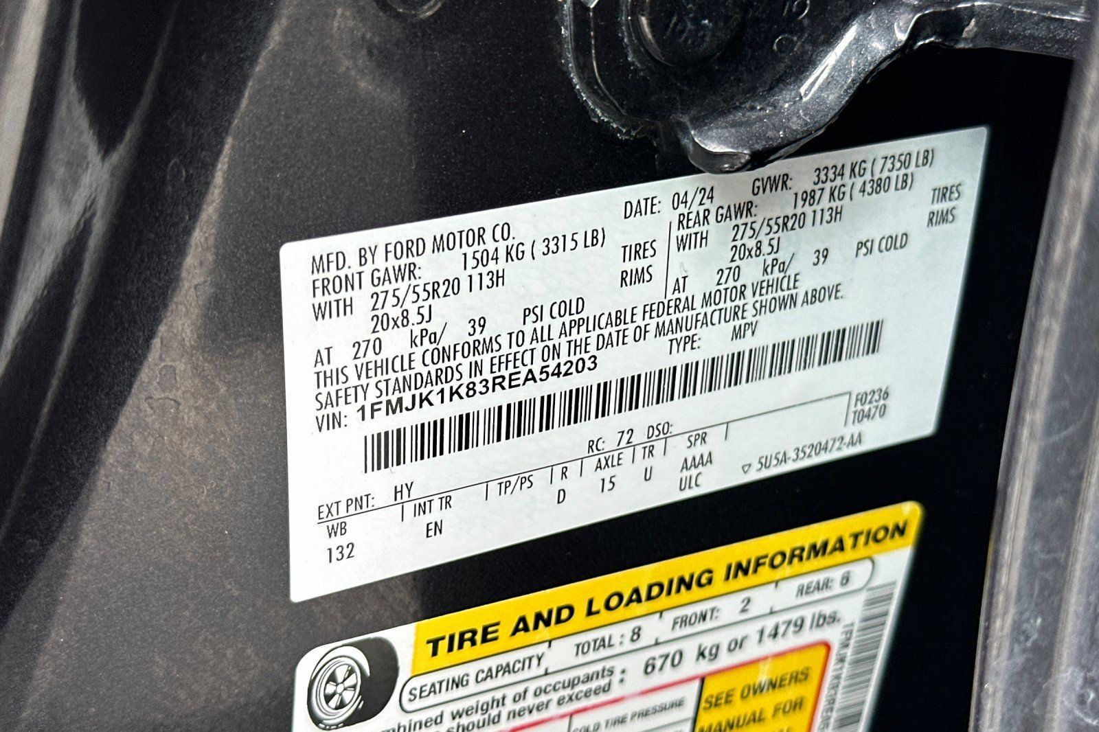Certified 2024 Ford Expedition Max Limited RWD image 30