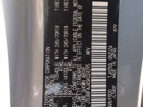 Certified 2025 Toyota Land Cruiser 1958 image 33