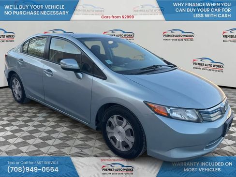 Used 2012 Honda Civic Hybrid Sedan image 3