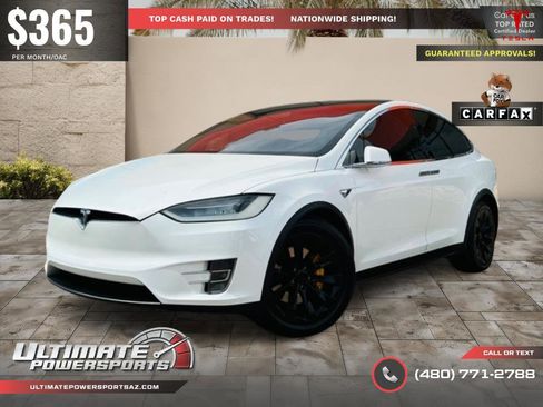 Used 2017 Tesla Model X 75D AWD/4WD image 46