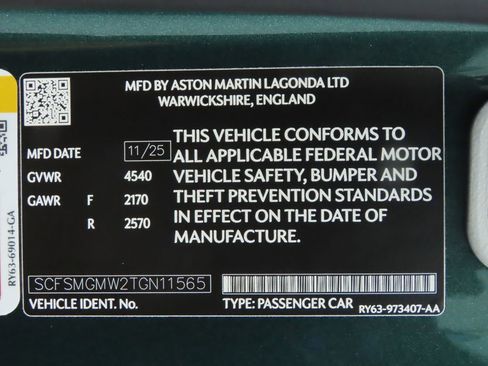 New 2026 Aston Martin V8 Vantage S image 30