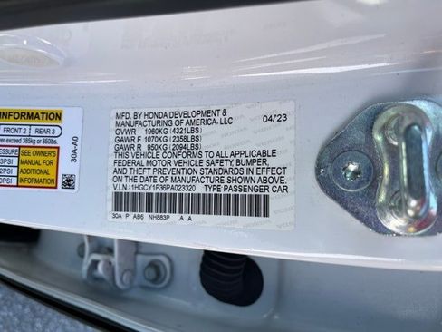 Used 2023 Honda Accord EX image 11