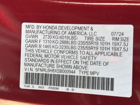 Used 2025 Honda Odyssey Touring image 37
