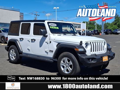 Used 2022 Jeep Wrangler Unlimited Sport AWD/4WD image 1